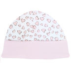 Conjunto Jacquard Osita Corazon - 4 piezas - Rosado
