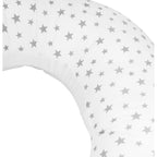 Cojín de lactancia - Estrellas - Blanco