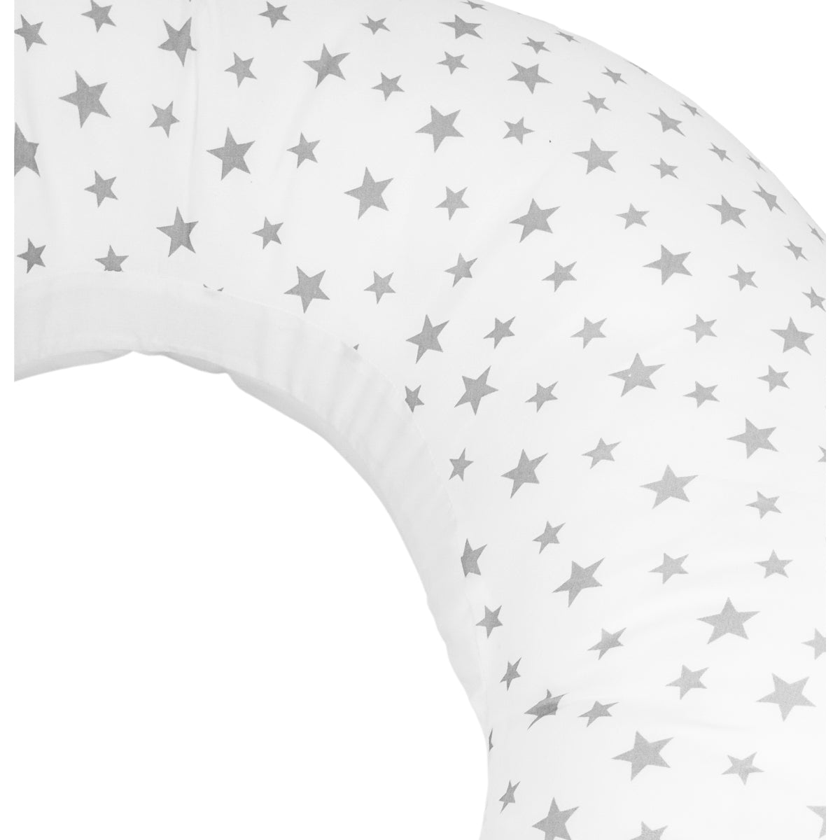 Cojín de lactancia - Estrellas - Blanco