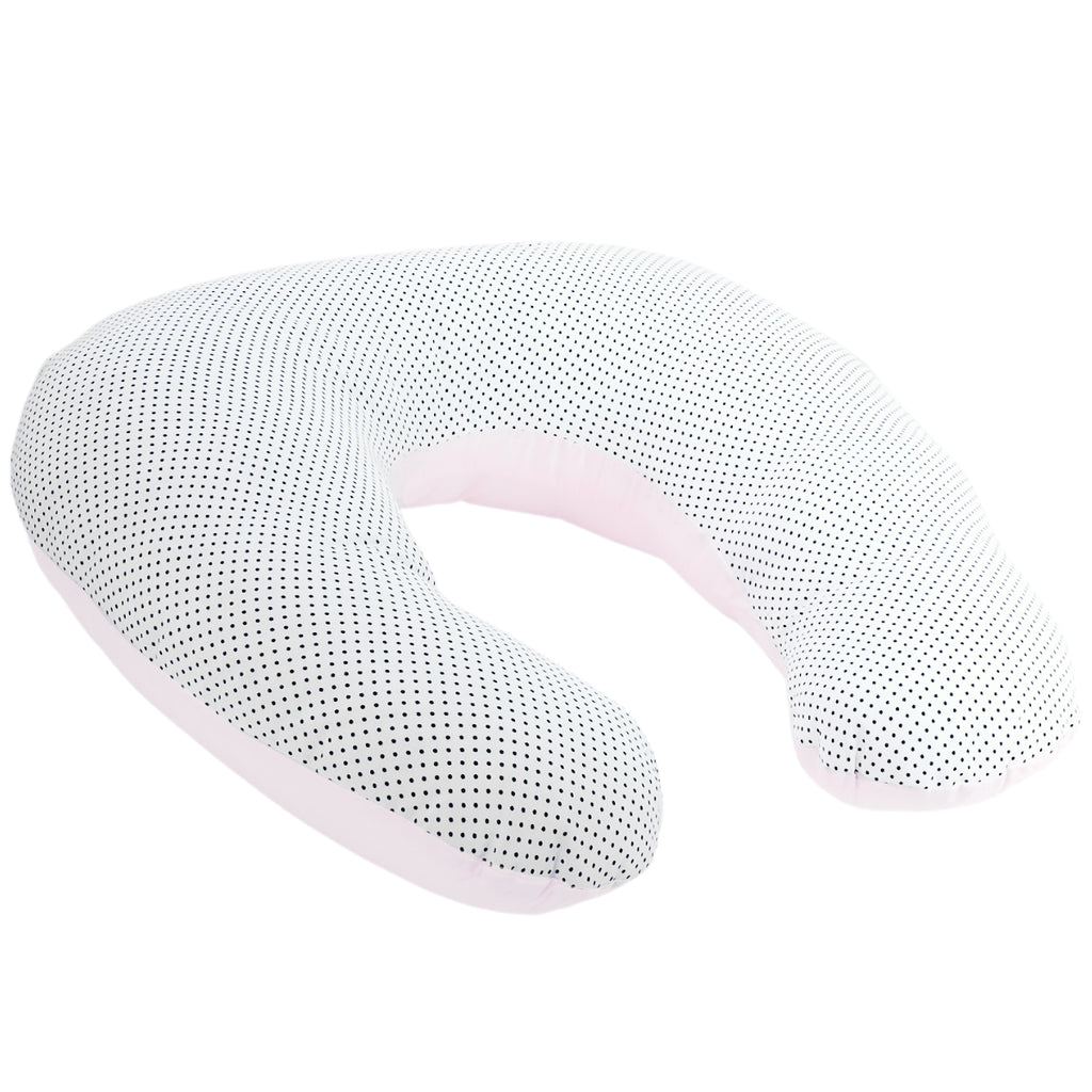 Cojín de lactancia - Puntitos- Rosado