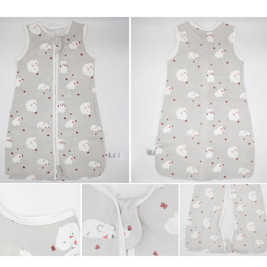 Saco de dormir fino - 100% algodón - Ositos