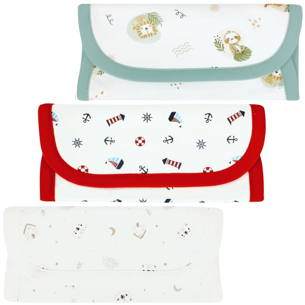 Pack de 3 Babitas en algodón - Niño H26