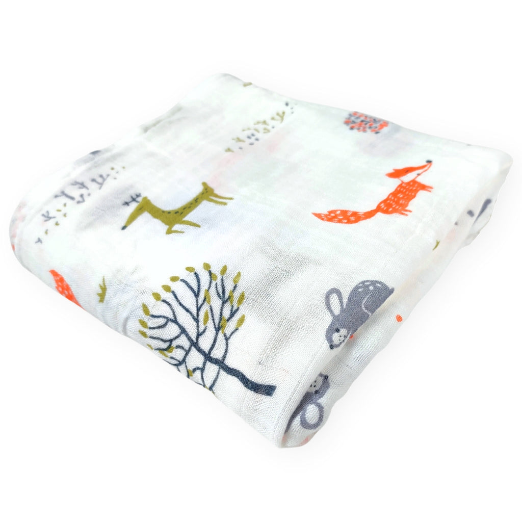 Manta Muselina Bambú - El bosque