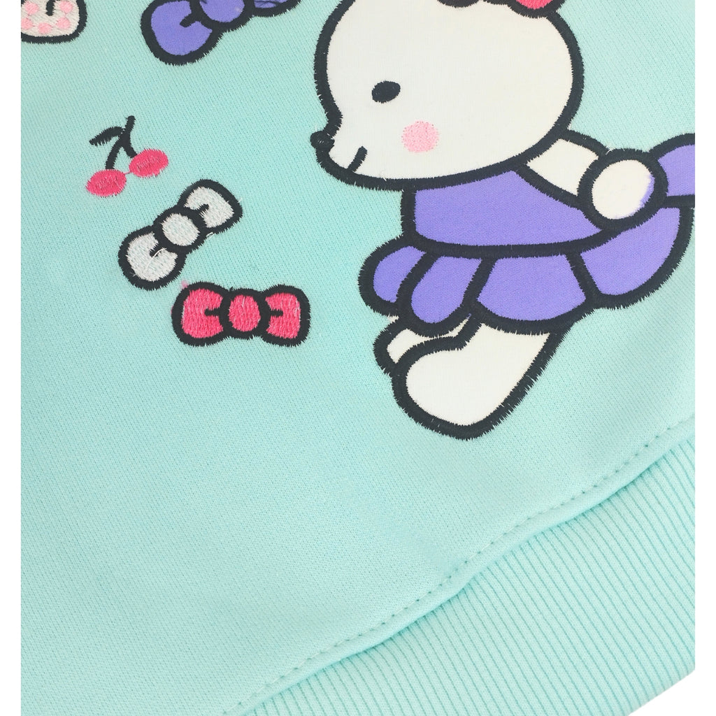 Conjunto Franela reactiva - 2 piezas - Conejita - Verde agua