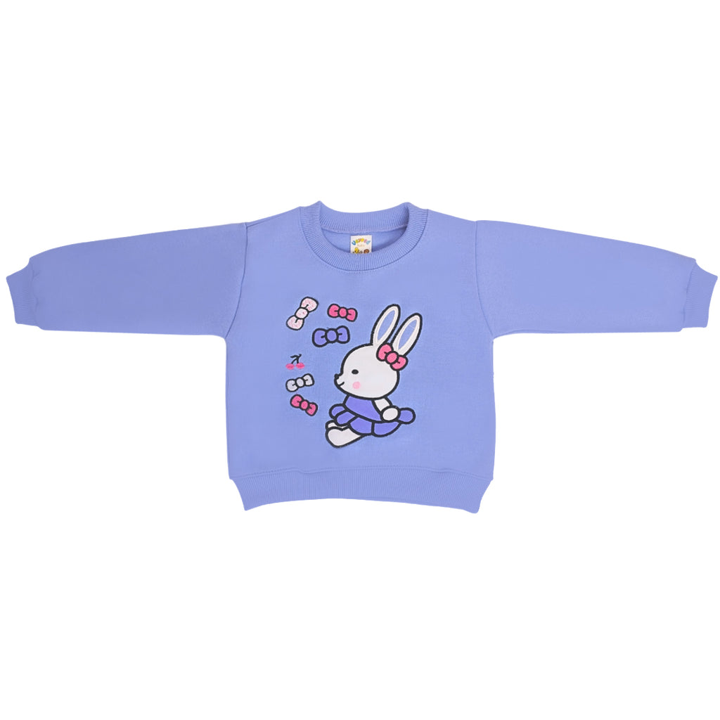 Conjunto Franela reactiva - 2 piezas - Conejita - Morado