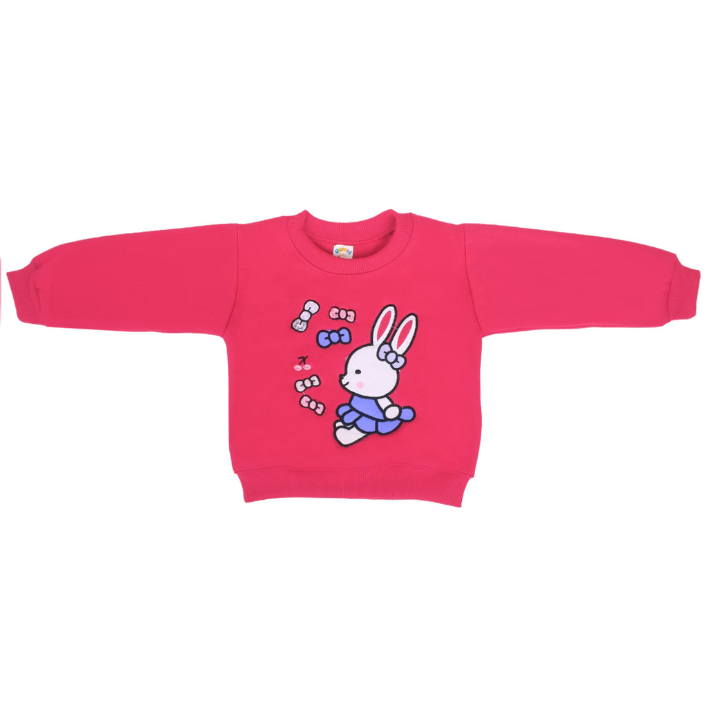 Conjunto Franela reactiva - 2 piezas - Conejita - Fucsia