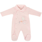 Enterizo jacquard Conejita - Rosado