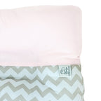 Almohada Anti Cabeza Plana Wave / Rosado