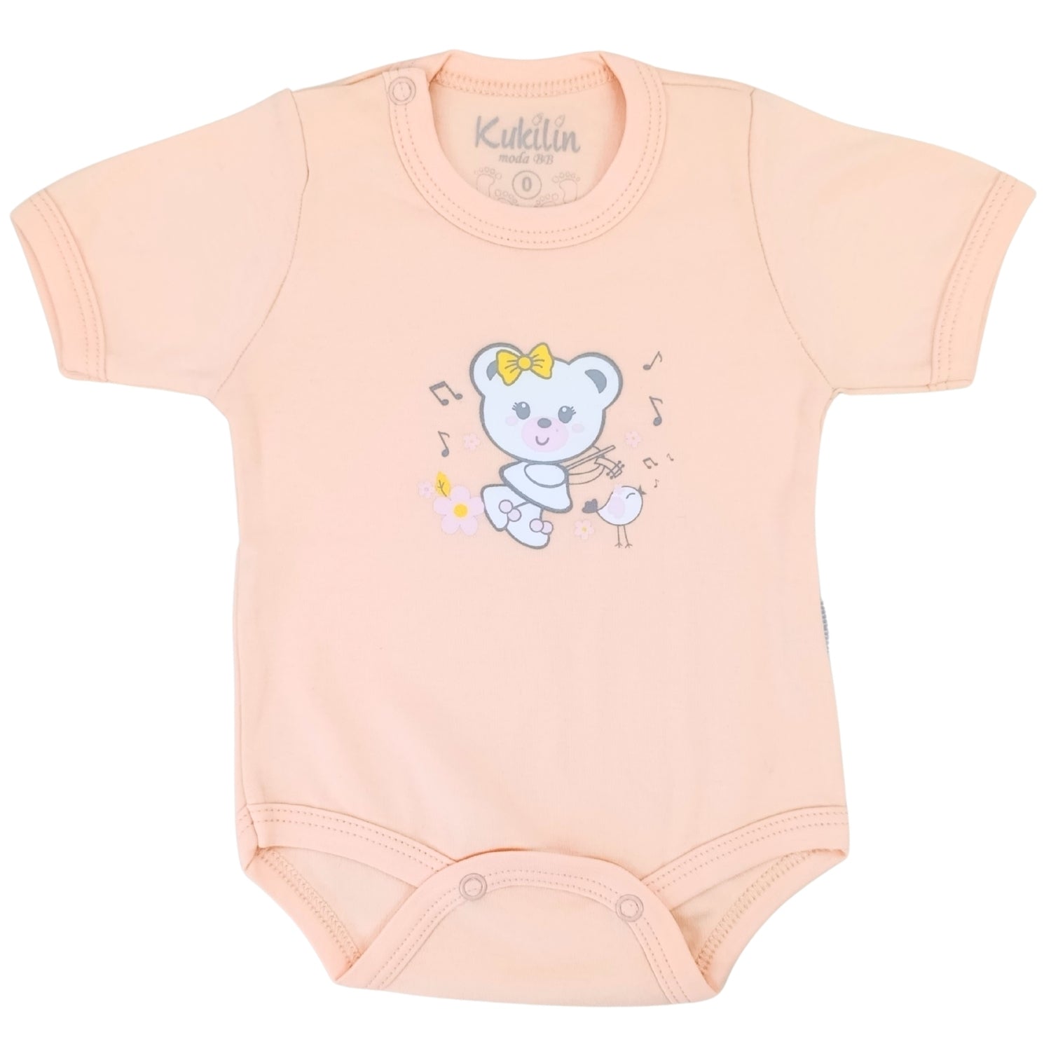 Pack de 2 Bodys de Bebé Manga Corta - N1