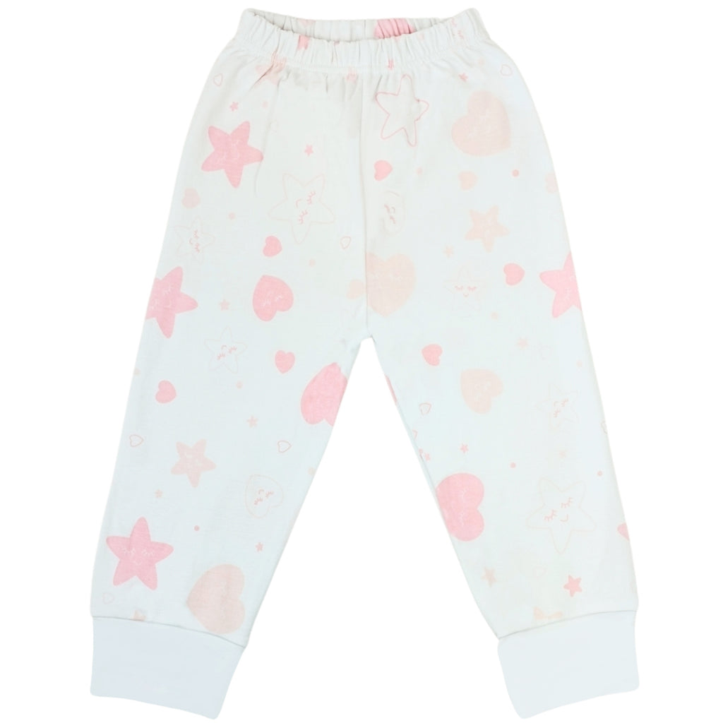 Pijama Bebe Niña - Algodon - Estrellas