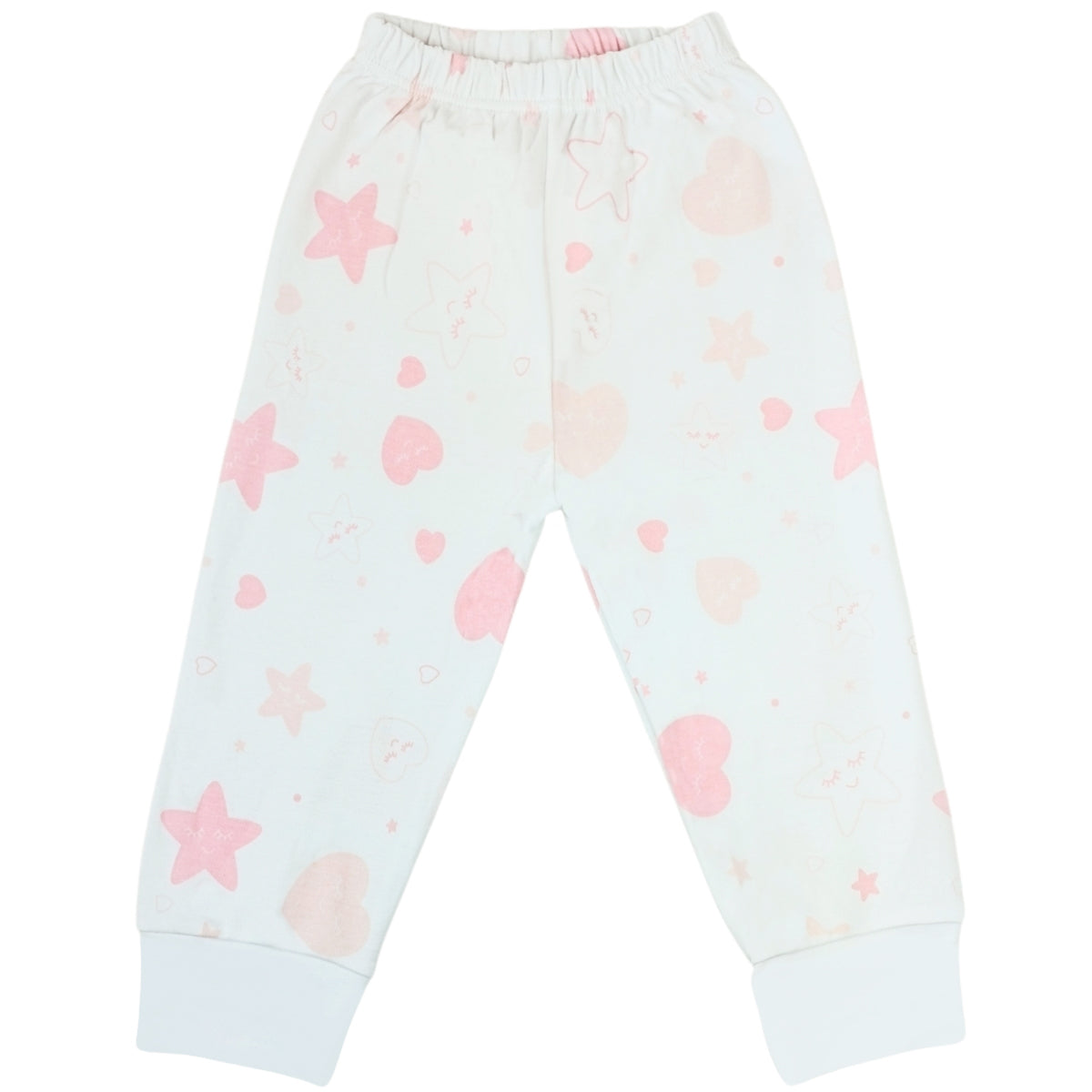 Pijama Bebe Niña - Algodon - Estrellas