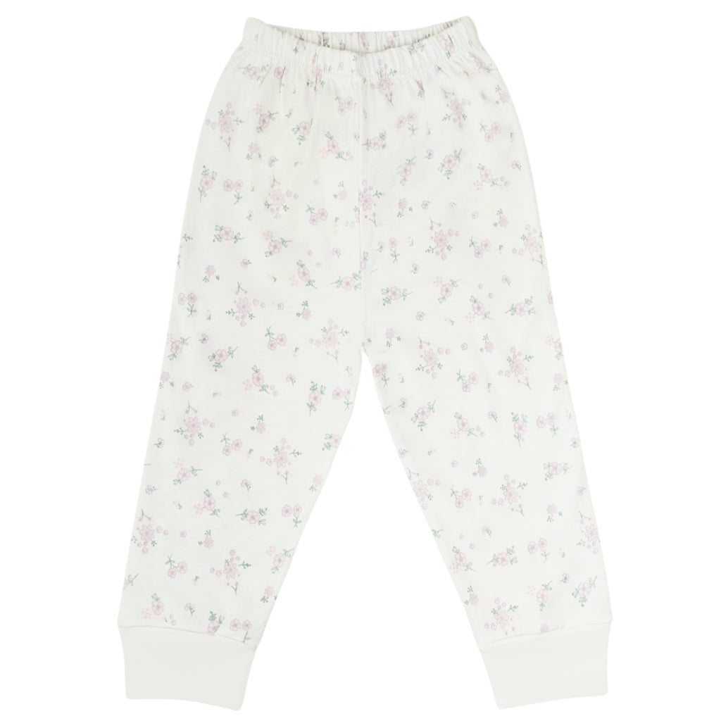 Pijama Bebe Niña - Algodon - Flores