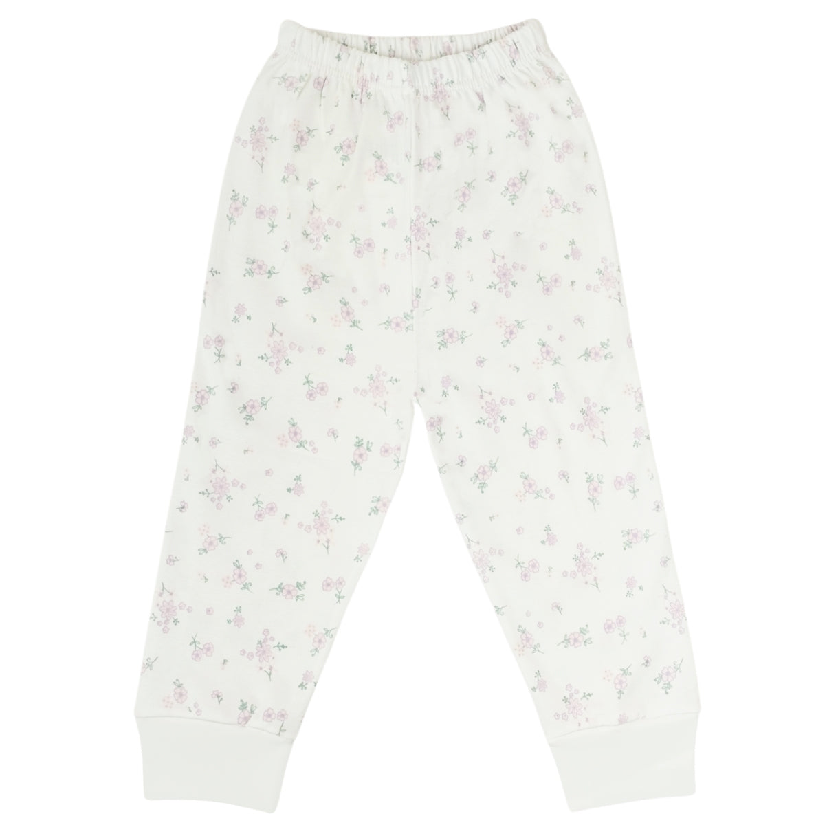 Pijama Bebe Niña - Algodon - Flores