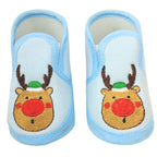 Conjunto Navidad - Reno - Celeste