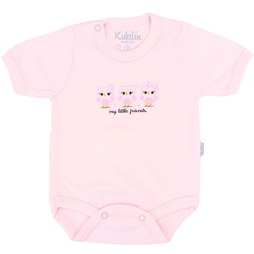 Pack de 2 Bodys de Bebé Manga Corta - N1