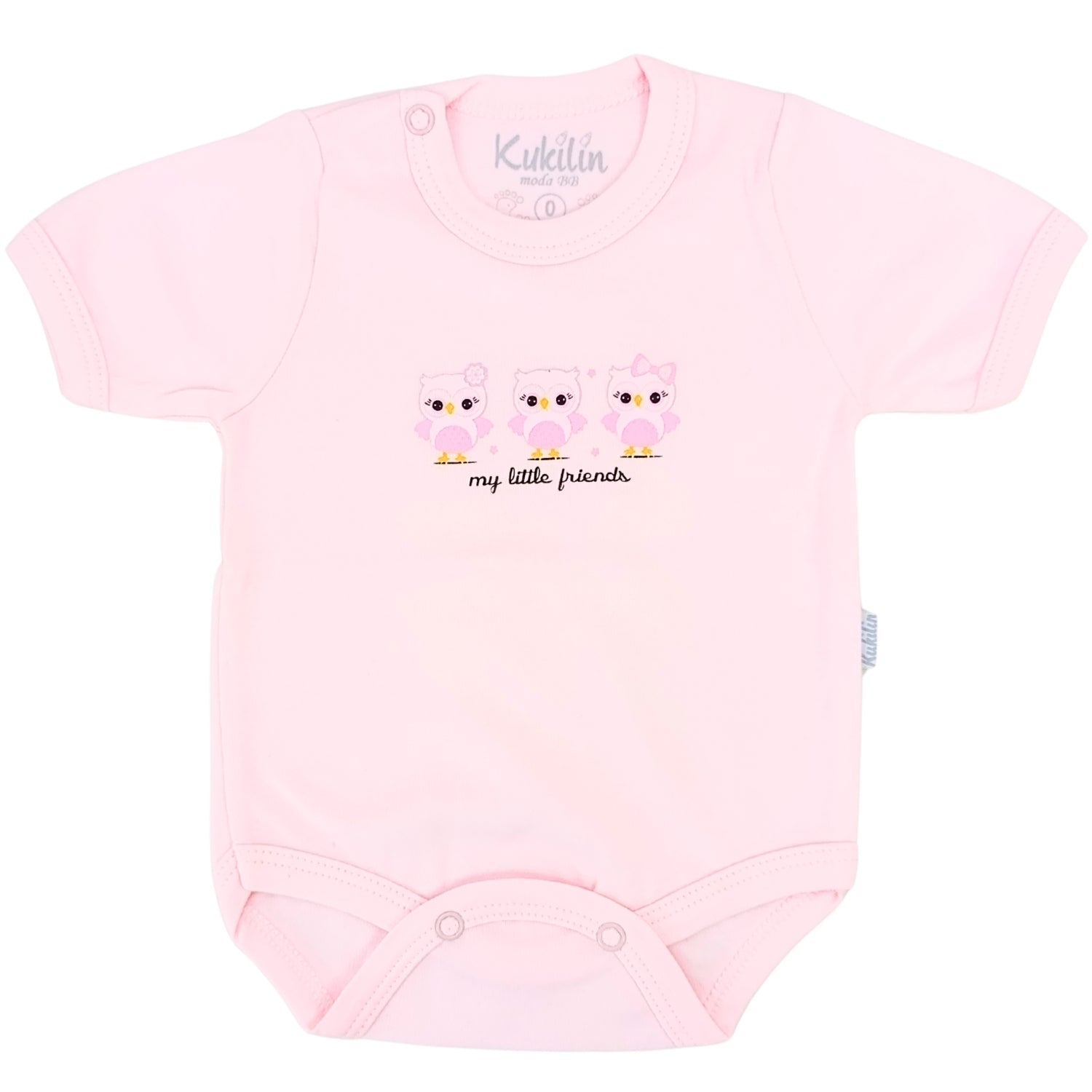 Pack de 2 Bodys de Bebé Manga Corta - N1