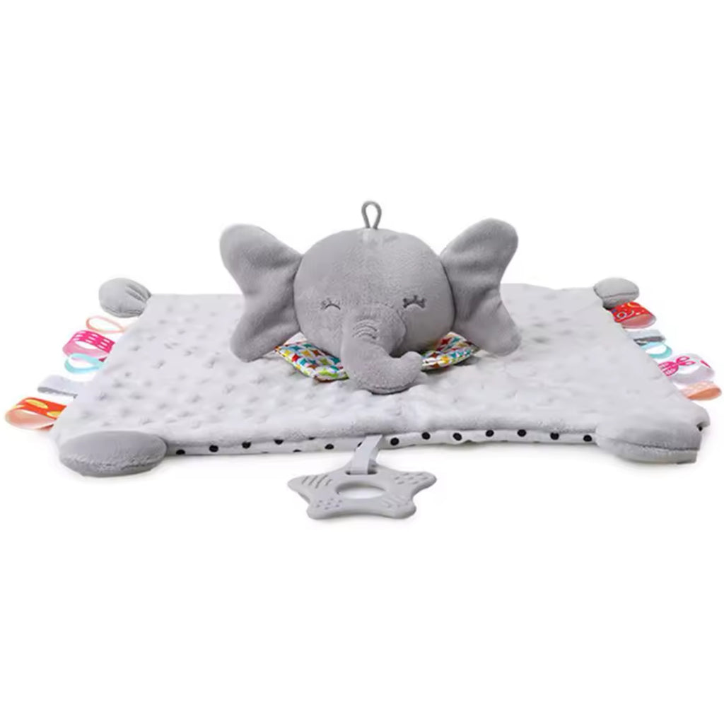 Mantita de Apego Dulce Elefante - Plomo
