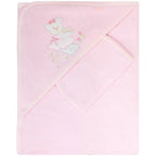 Toalla baño bebé - Osita v3 - Rosado