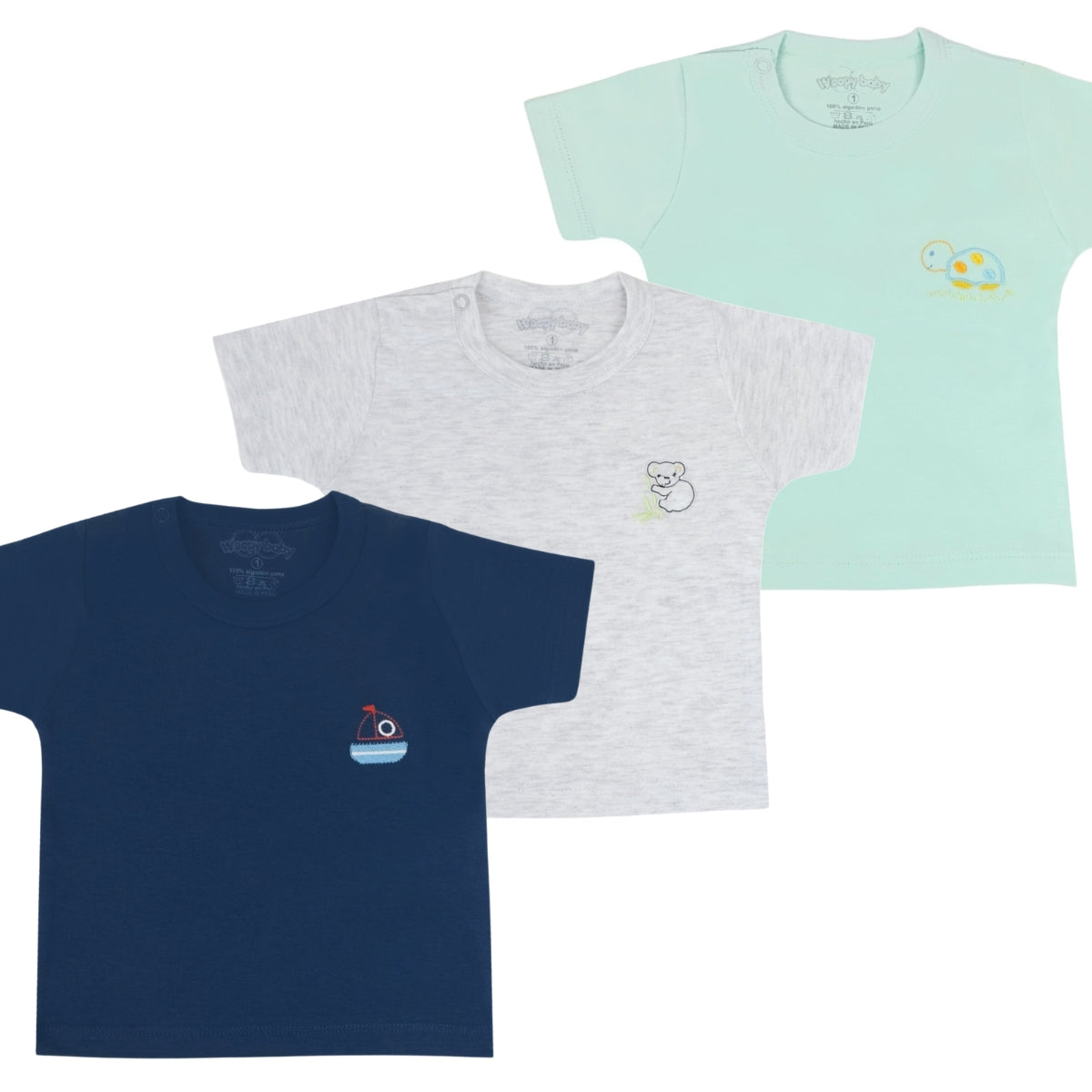 Pack 3 Polos mangas cortas H4N01