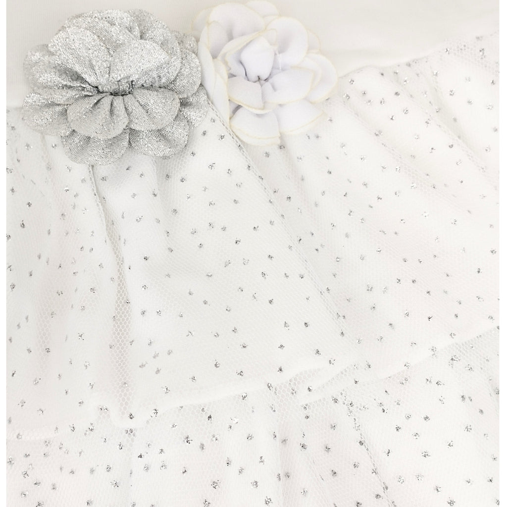 Vestido Reyna Bebe Niña - Blanco
