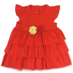 Vestido Reyna Bebe Niña - Rojo