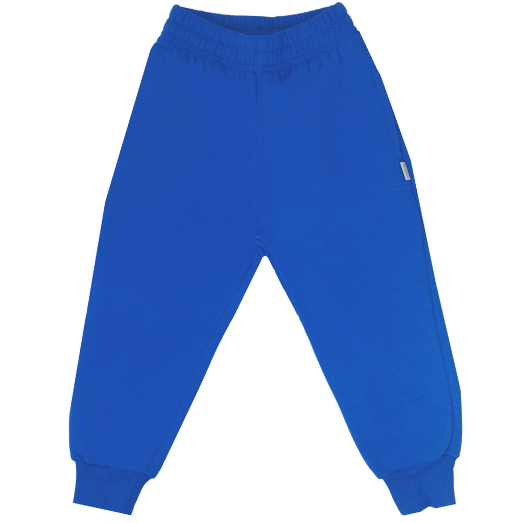 Pantalon Bebé Jogger - French Terry - Azul V2
