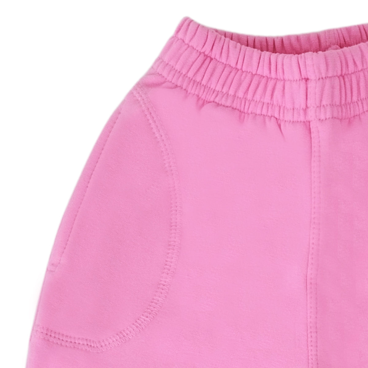 Pantalon Bebé Jogger - French Terry - Rosado V2