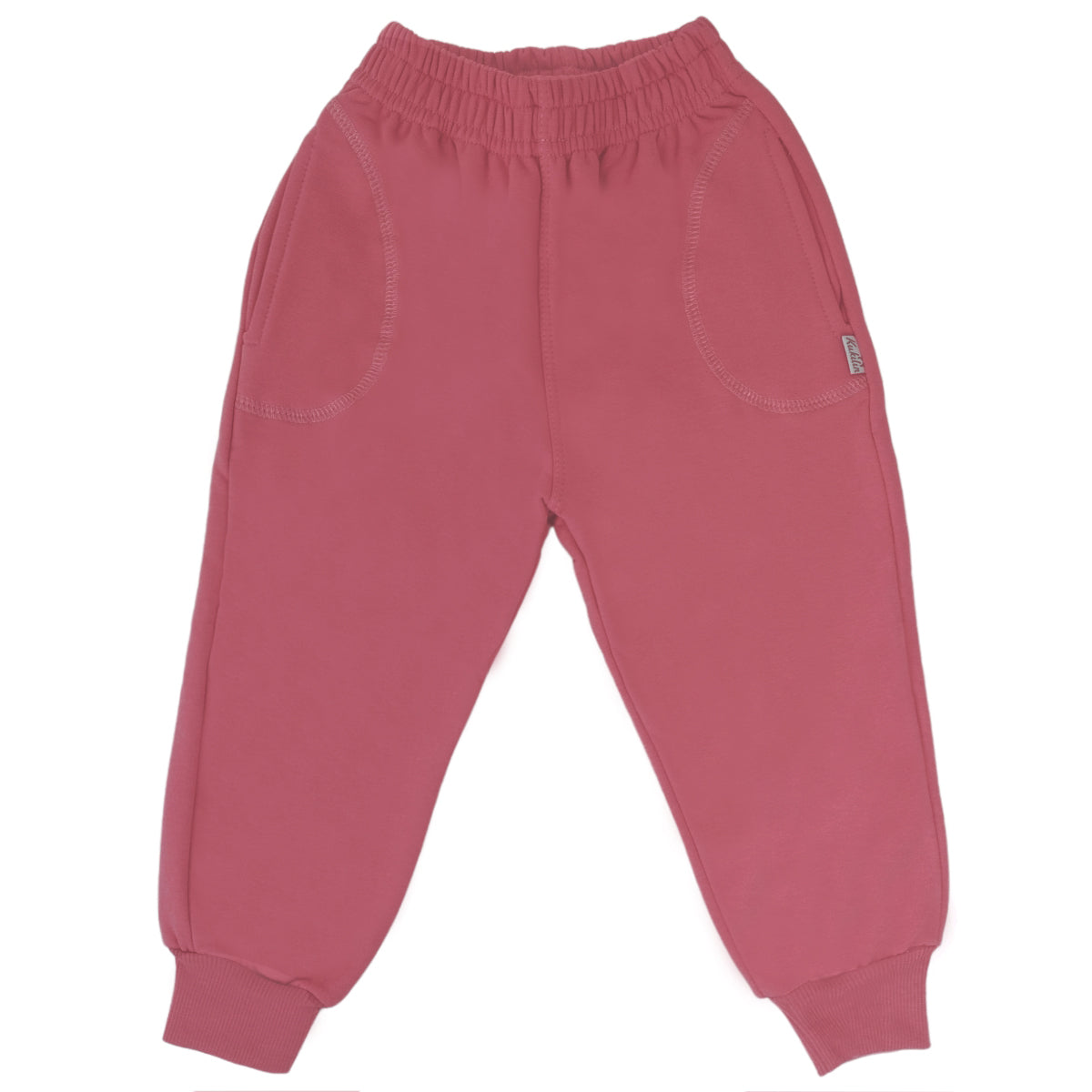 Pantalon Bebé Jogger - French Terry - Palo Rosa V2