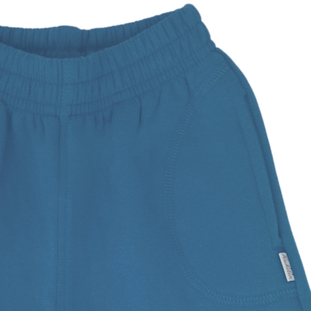 Pantalon Bebé Jogger - French Terry - Azul Acero V2