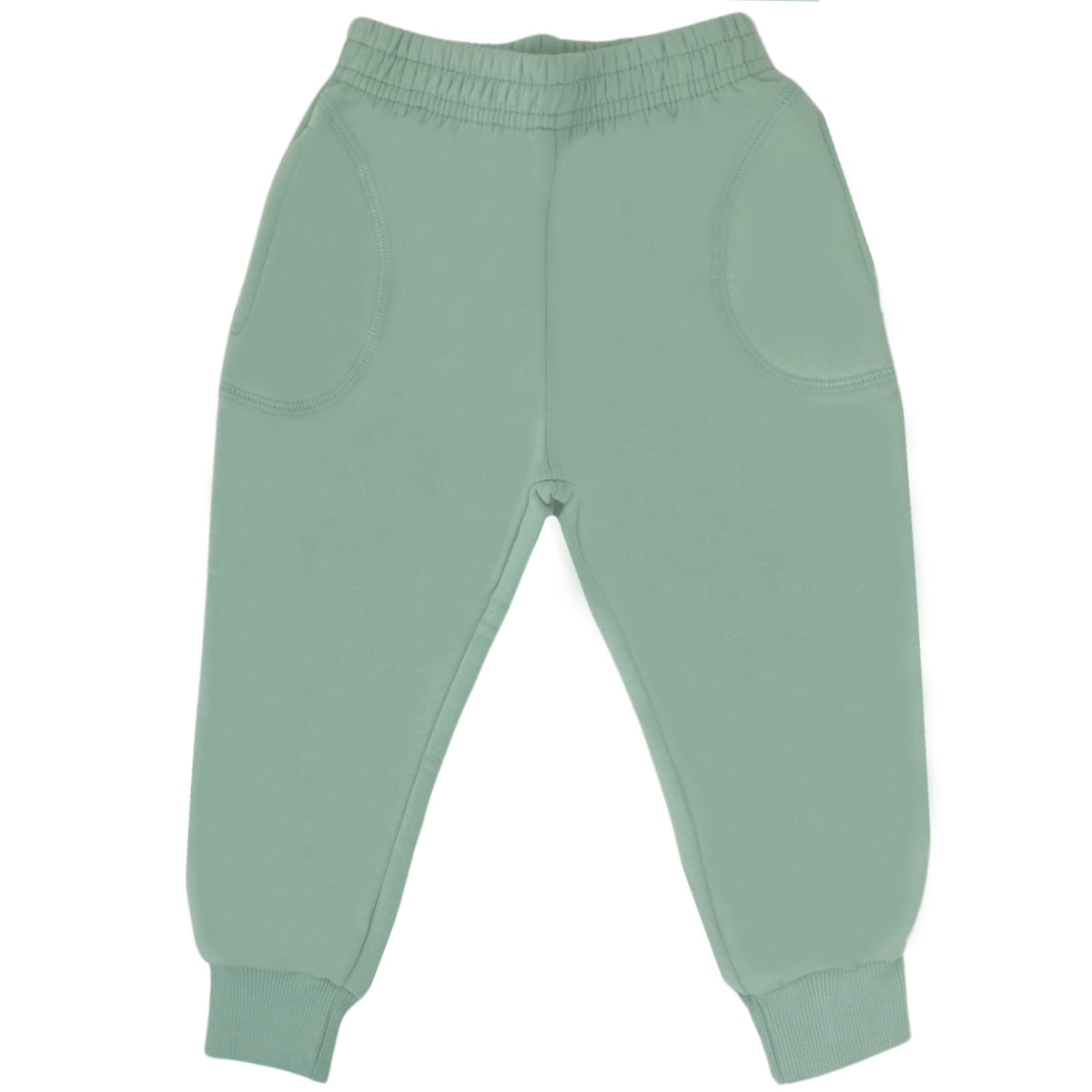 Pantalon Bebé Jogger - French Terry - Verde C V2