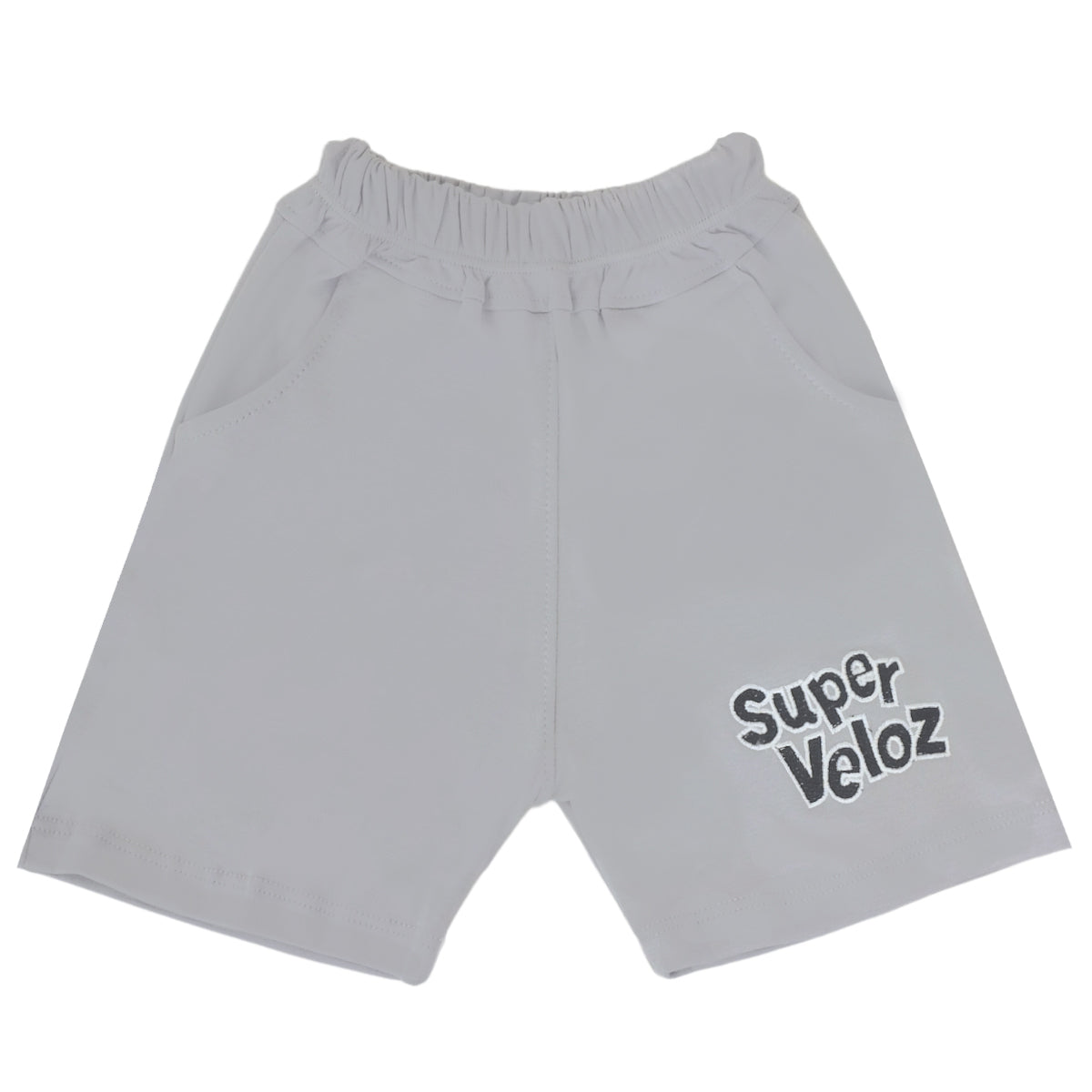 Conjunto bebé - Polo Short - Autos - Azul