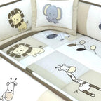 Set de Cuna y 4 protectores - Prestige - Safari 5