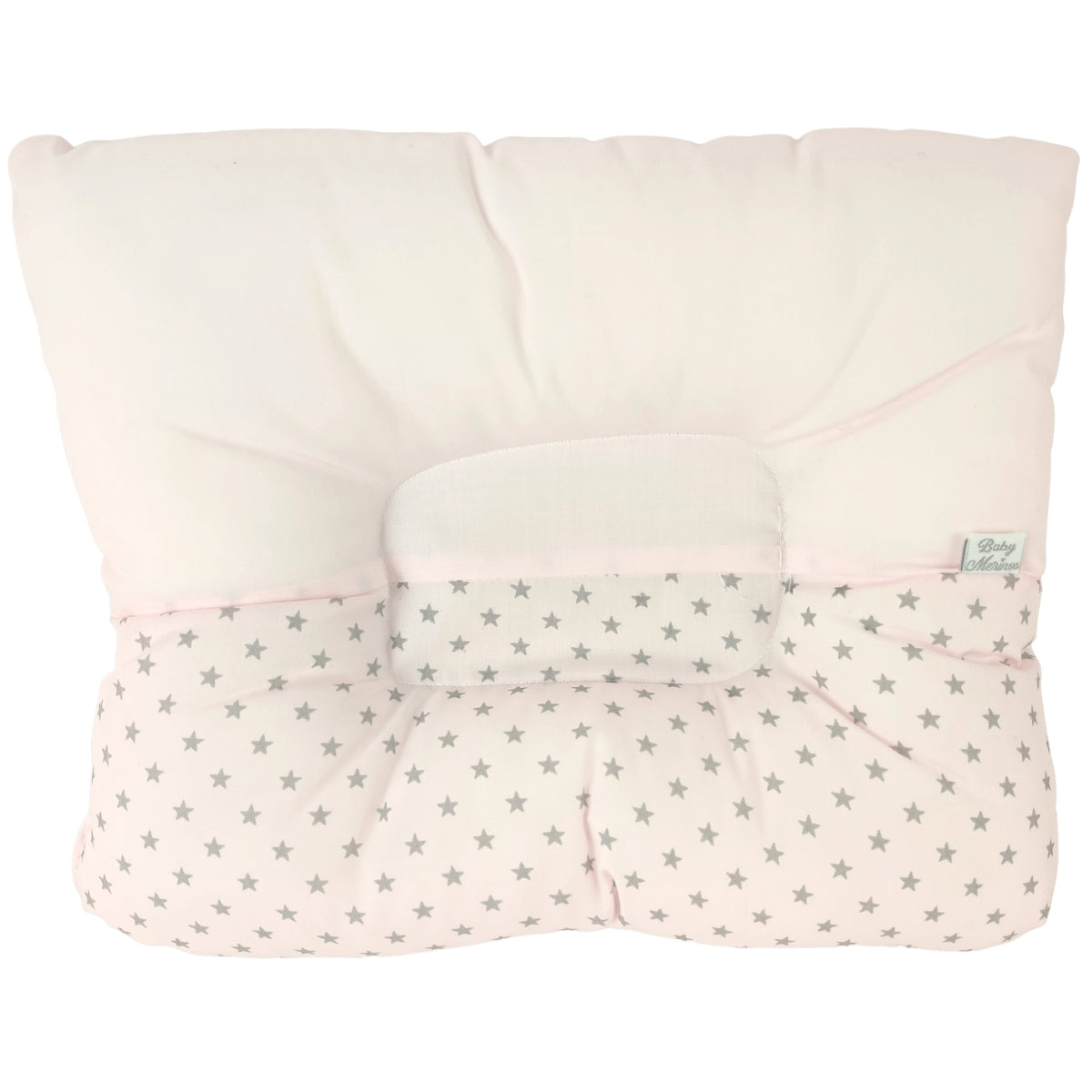 Almohada Anti Cabeza Plana Estrellitas / Rosado
