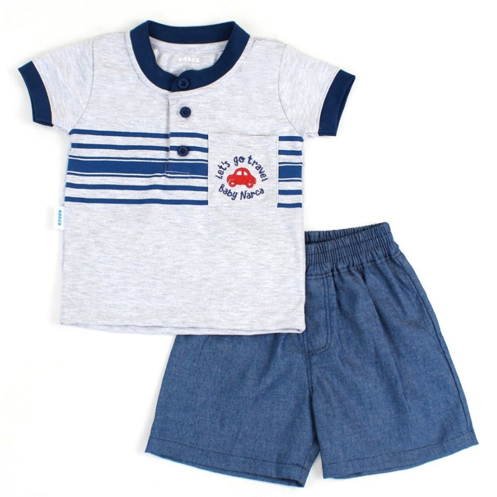 Conjunto bebé - Polo Short - Brandon - 01