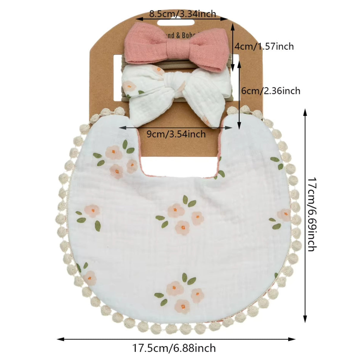 Conjunto de babero y coletos - 01