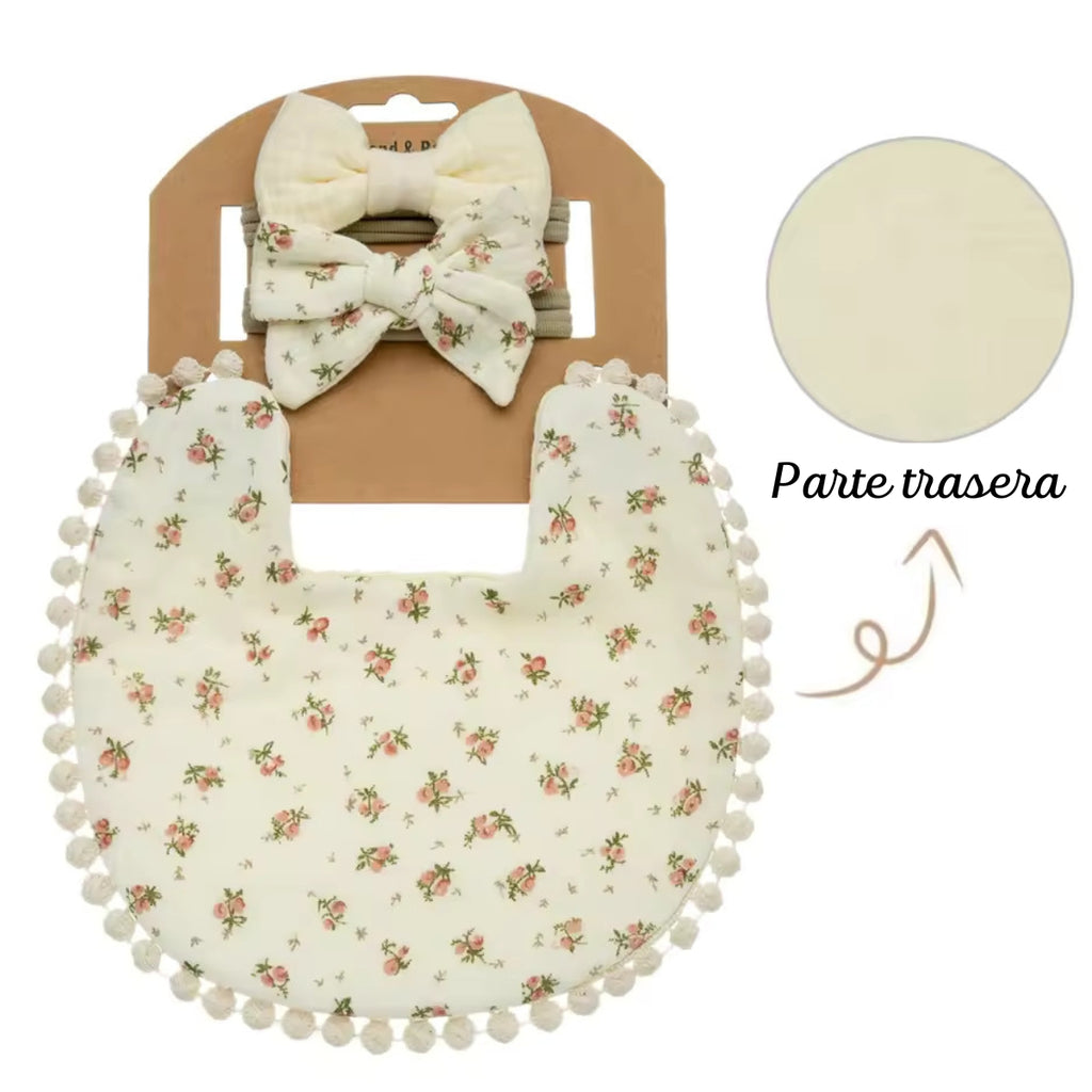 Conjunto de babero y coletos - 02