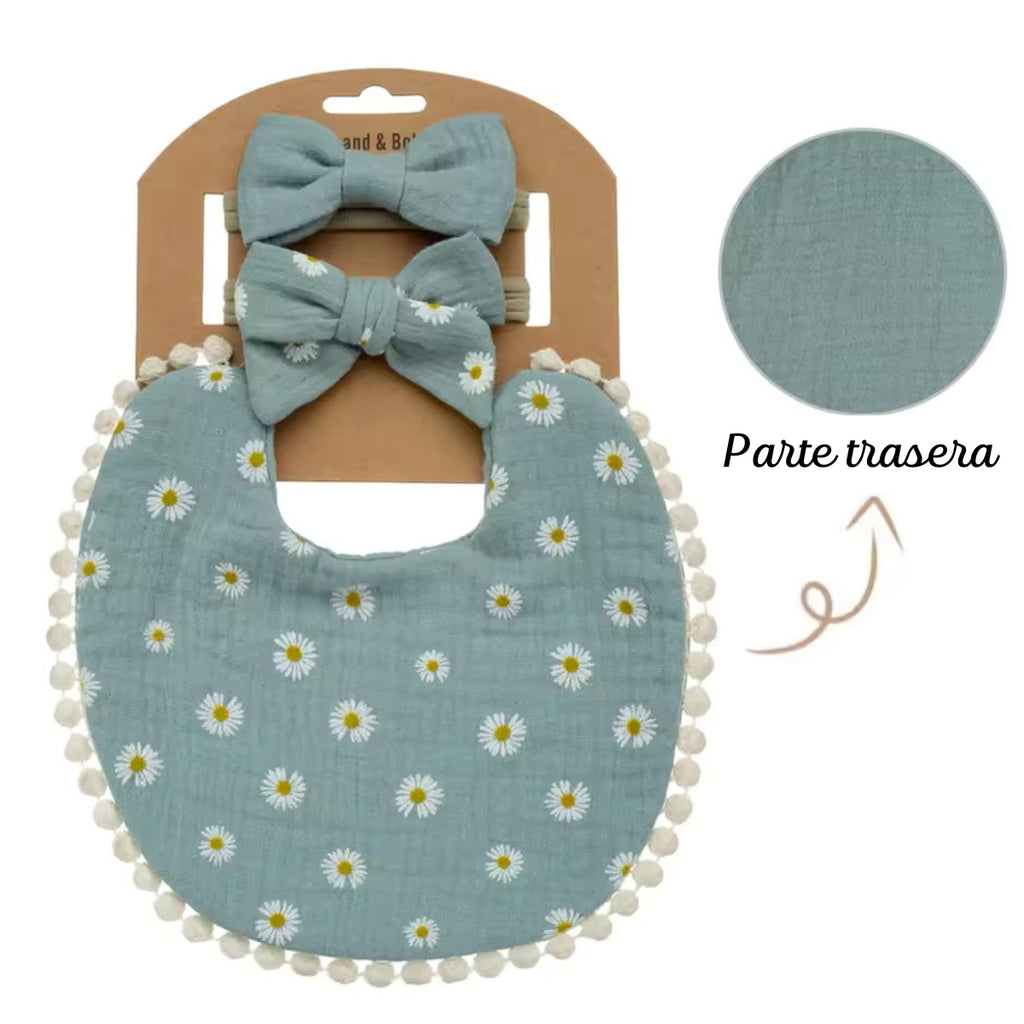 Conjunto de babero y coletos - 04