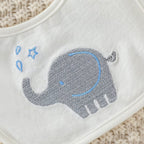 Conjunto ajuar de Bebé 6 Piezas - Elefante - Algodón