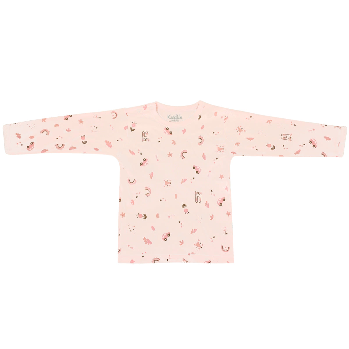 Pijama de Bebé de Algodón Suave - Estampado Infantil