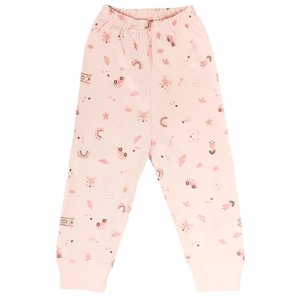 Pijama de Bebé de Algodón Suave - Estampado Infantil