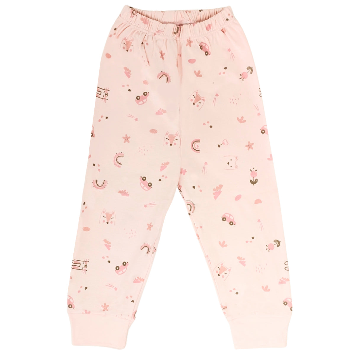 Pijama de Bebé de Algodón Suave - Estampado Infantil