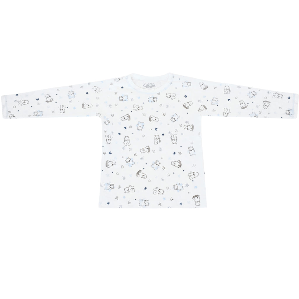 Pijama de Bebé de Algodón Suave - Ositos