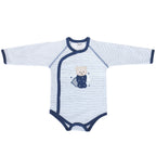 Ajuar Algodón - Osito - 3 piezas - Azul