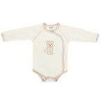 Ajuar Algodón - Osito - 3 piezas - Beige