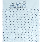 Ajuar Algodón - 3 Ositos - 3 piezas - Celeste