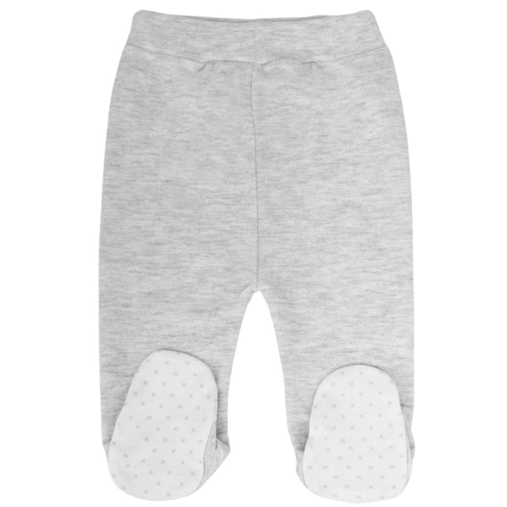 Ajuar Algodón - 3 Ositos - 3 piezas - Plomo