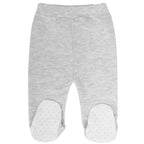 Ajuar Algodón - 3 Ositos - 3 piezas - Plomo