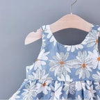 Vestido con lazo Princesa y sombrero para Bebé