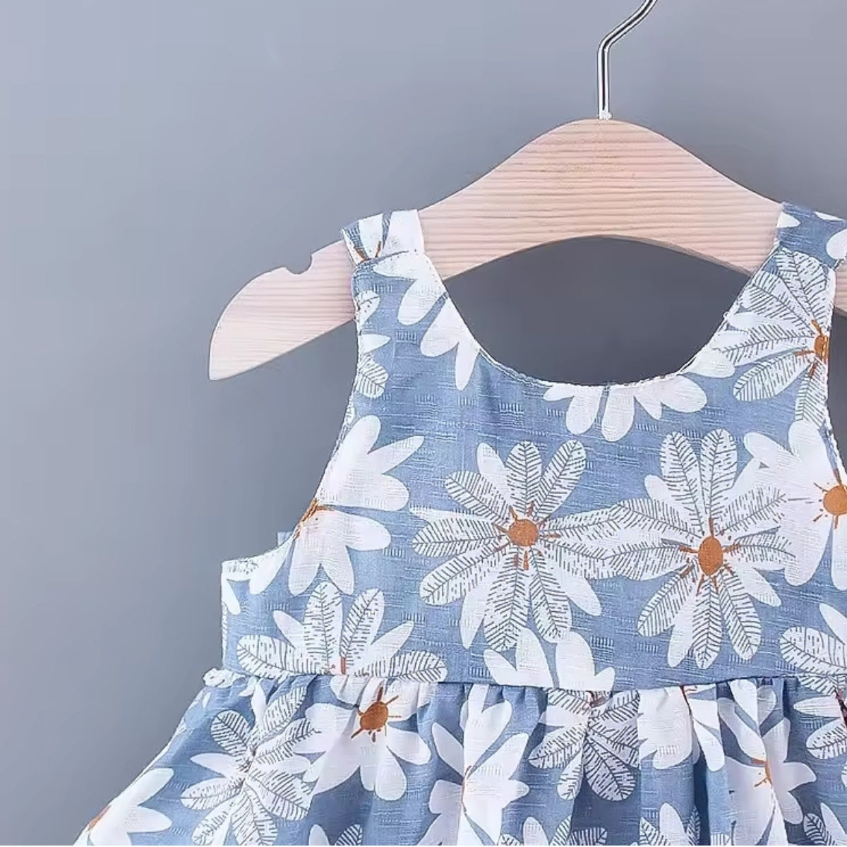 Vestido con lazo Princesa y sombrero para Bebé