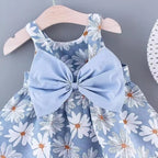 Vestido con lazo Princesa y sombrero para Bebé